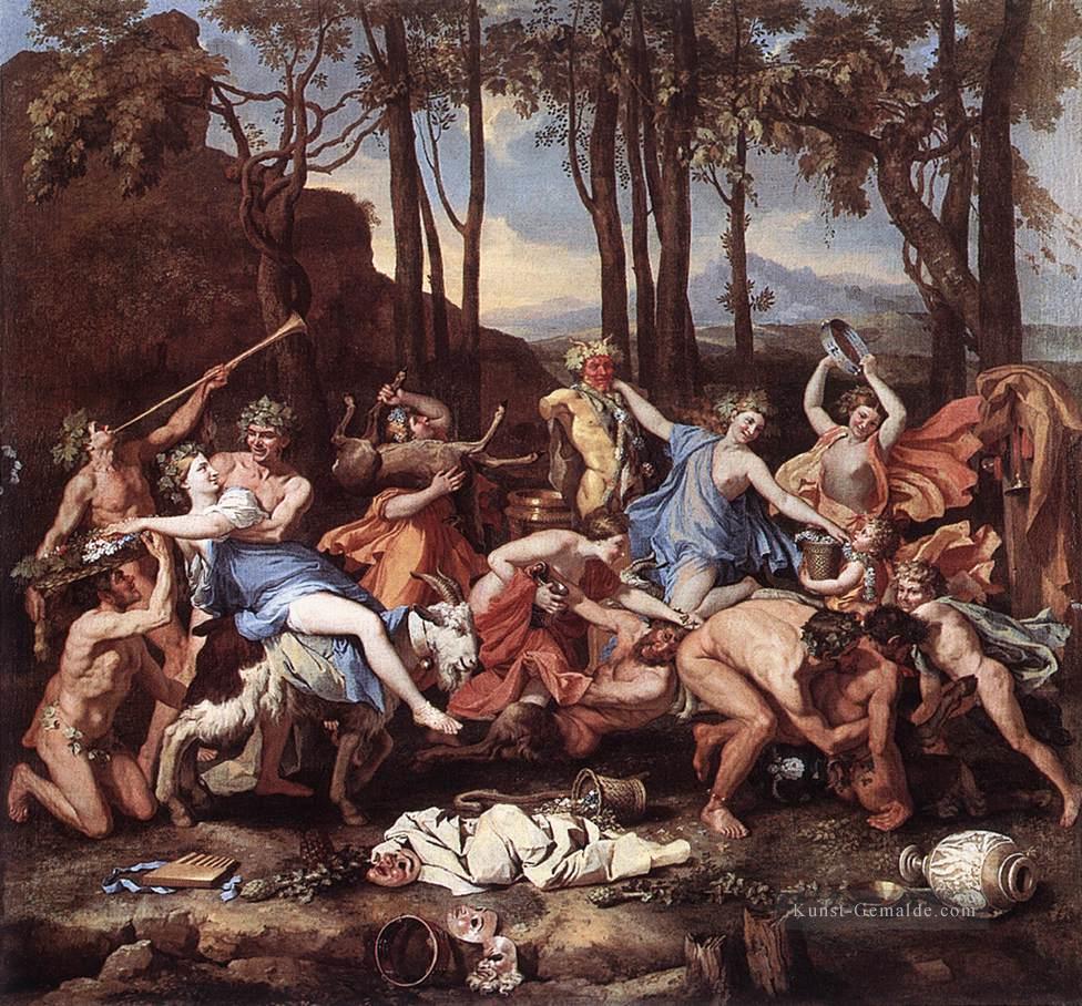 Triumph von Neptun klassische Maler Nicolas Poussin Ölgemälde